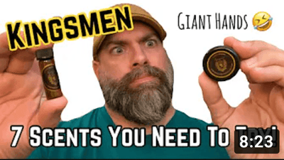 Kingsmen Beard Scents Reviewed | Premium Beard Product Reviews