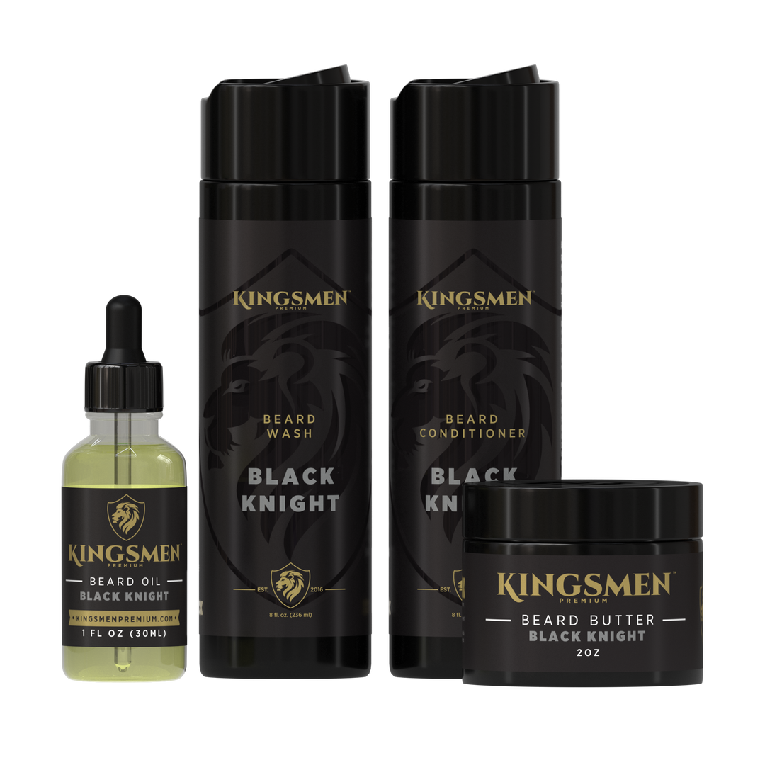 Black Knight Beard Butter Routine Kit