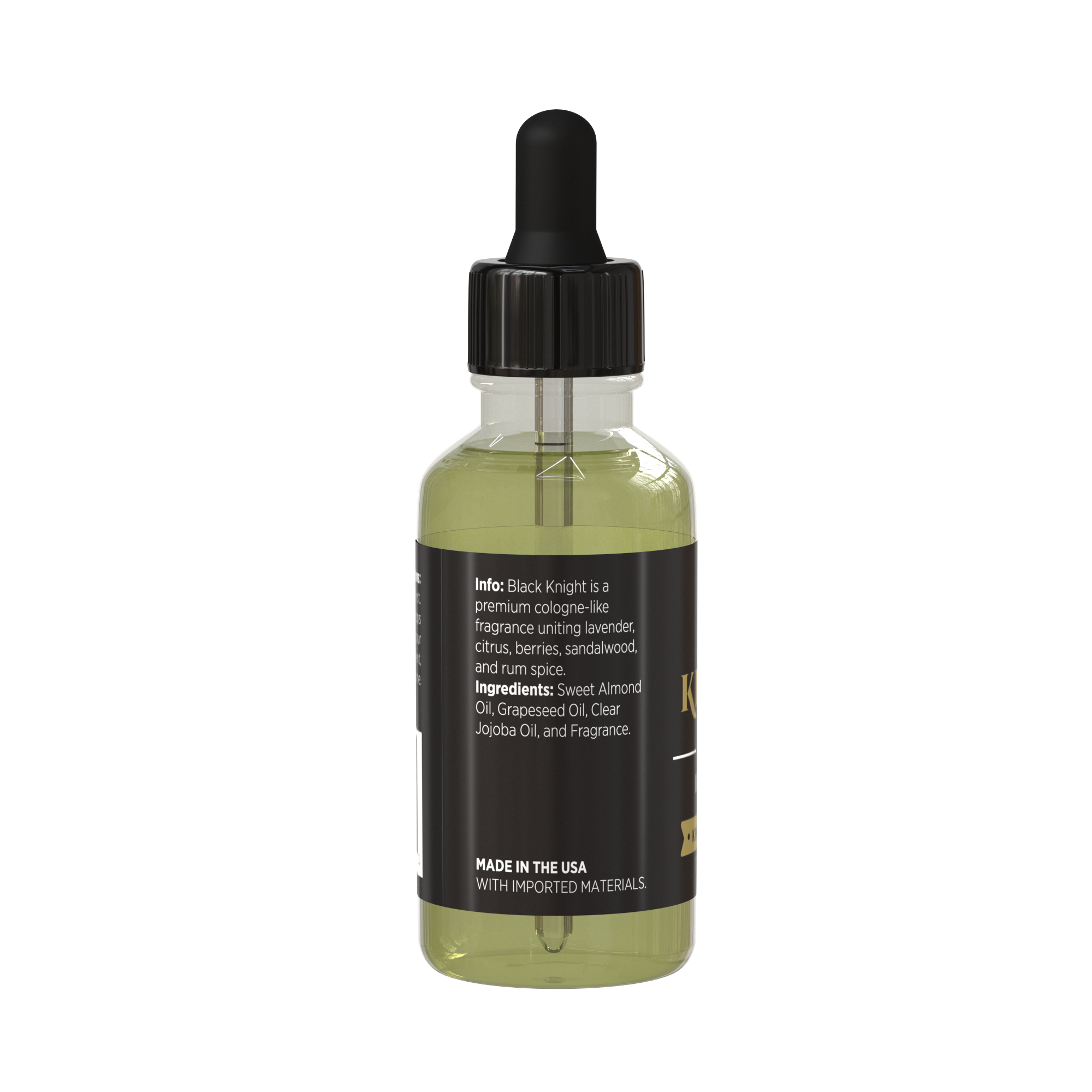 Black Knight Beard Oil Ingredients
