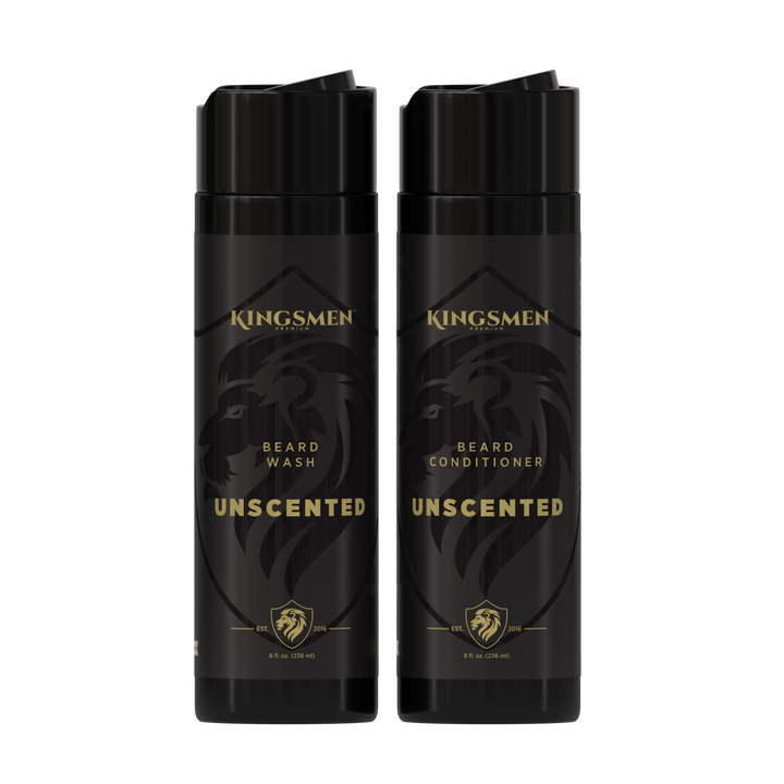 Unscented Beard Shampoo and Conditioner Kit