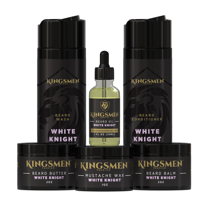 White Knight Beard Expert Routine Kit