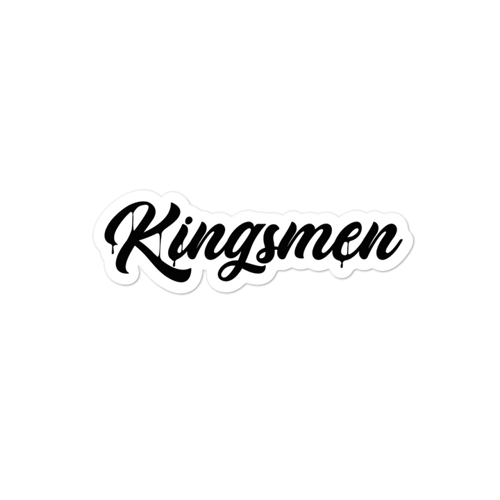 Kingsmen Drip - Bubble-free stickers - Kingsmen Premium