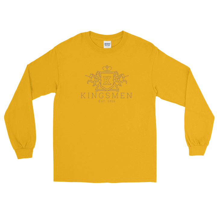 Kingsmen Heraldry Crest - Men’s Long Sleeve Shirt - Kingsmen Premium