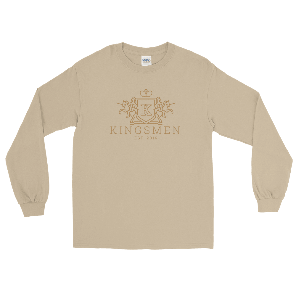 Kingsmen Heraldry Crest - Men’s Long Sleeve Shirt - Kingsmen Premium