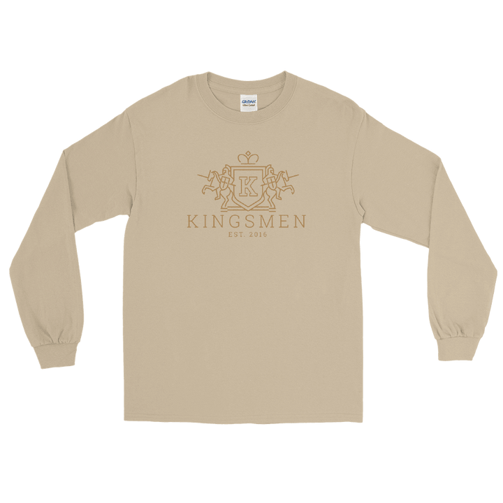 Kingsmen Heraldry Crest - Men’s Long Sleeve Shirt - Kingsmen Premium