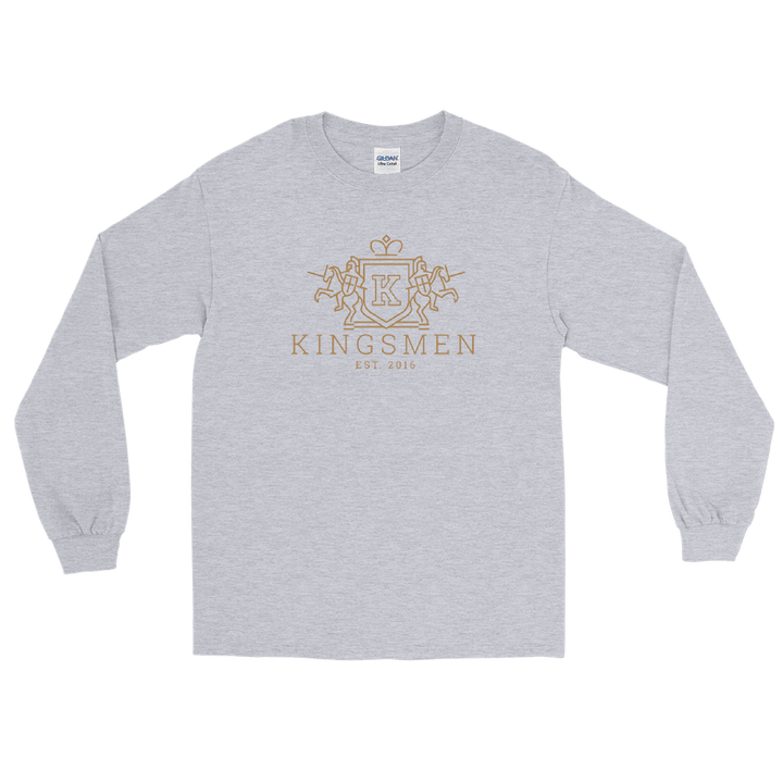 Kingsmen Heraldry Crest - Men’s Long Sleeve Shirt - Kingsmen Premium