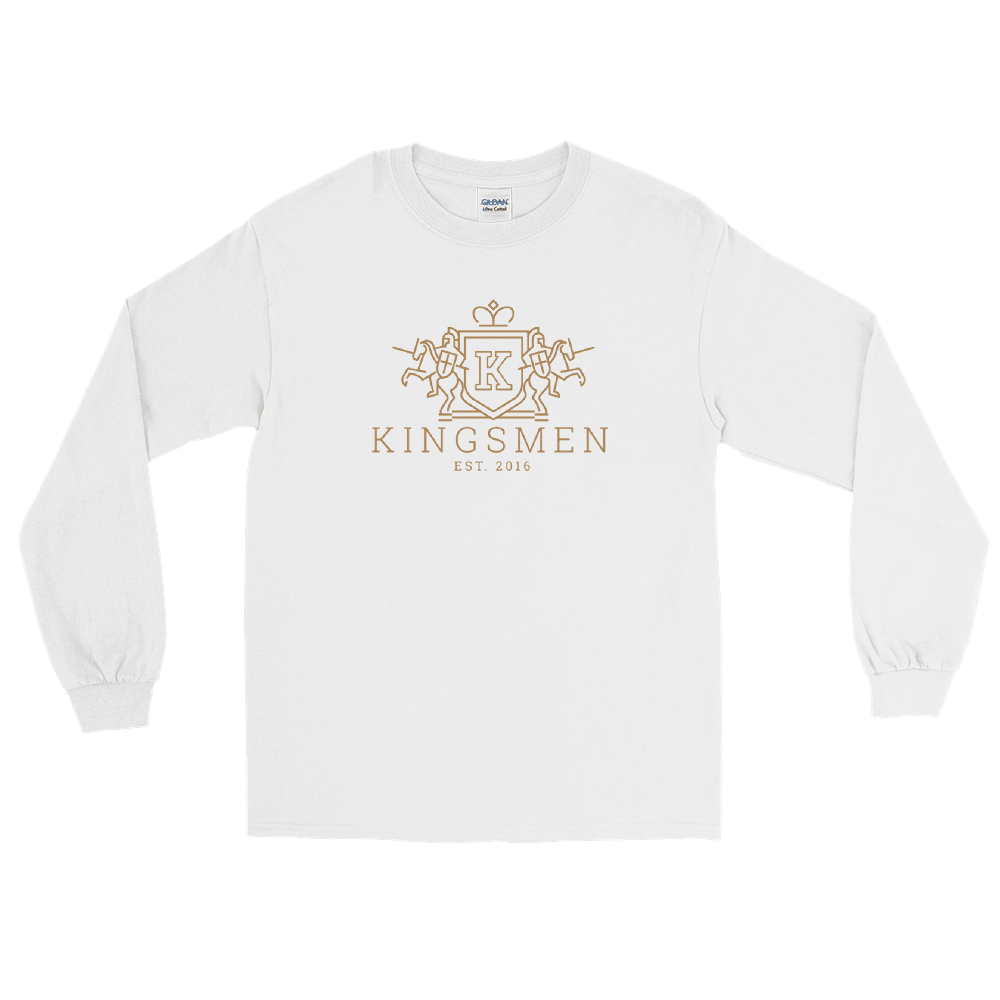Kingsmen Heraldry Crest - Men’s Long Sleeve Shirt - Kingsmen Premium