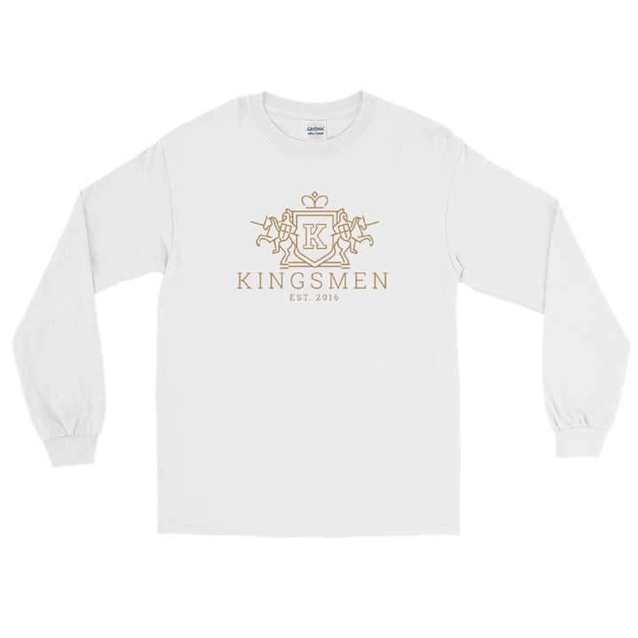 Kingsmen Heraldry Crest - Men’s Long Sleeve Shirt - Kingsmen Premium