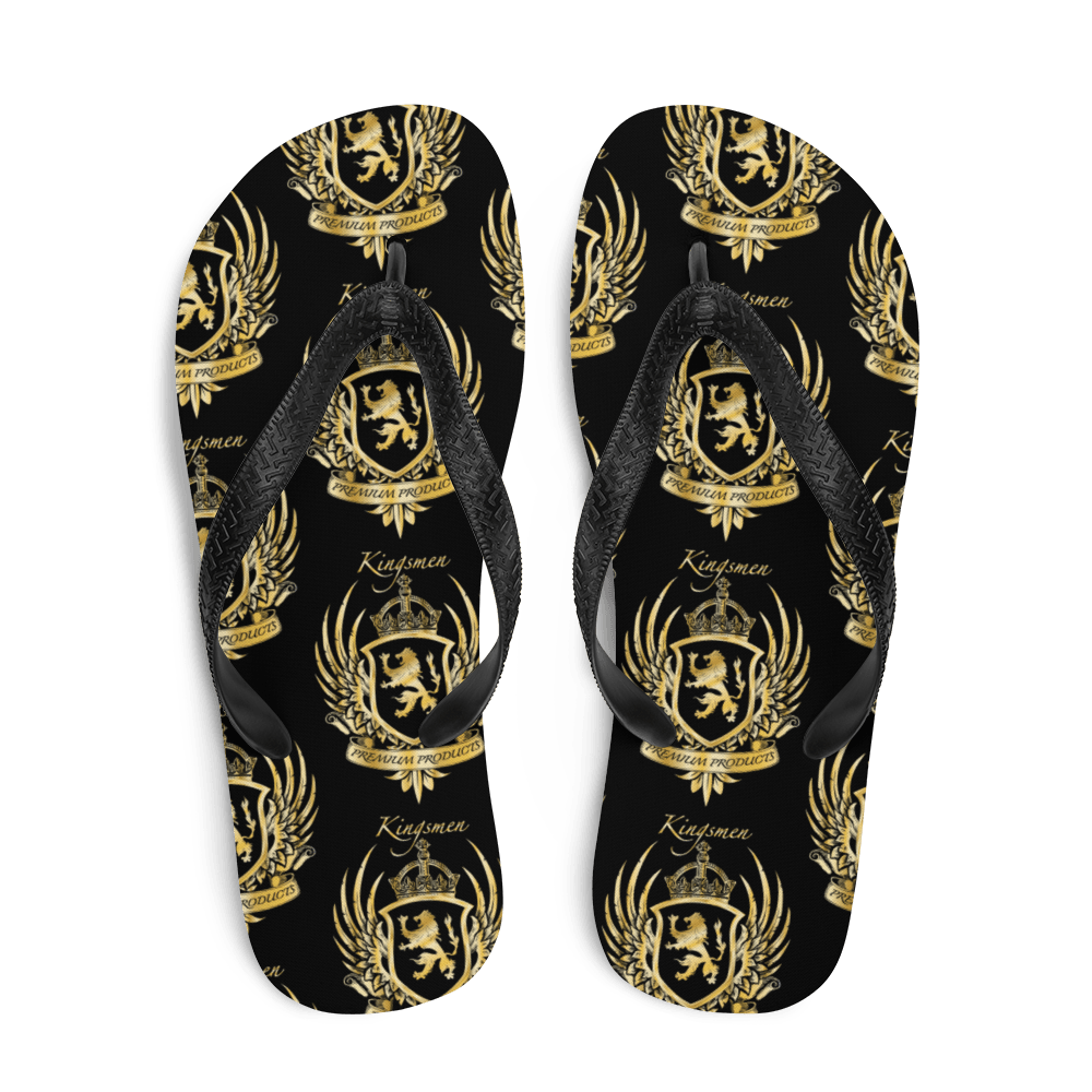 Kingsmen Crest - Flip-Flops - Kingsmen Premium