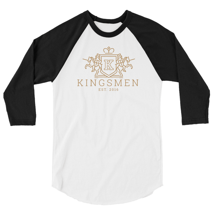 Kingsmen Heraldry - 3/4 sleeve raglan shirt - Kingsmen Premium