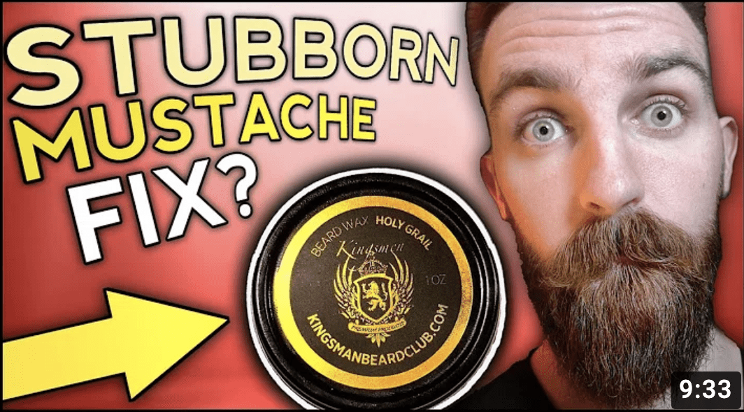 Best Mustache Wax? Kingsmen Holy Grail Mustache Wax Review