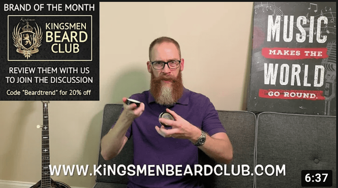 Best Beard Balm 2019? - Kingsmen Holy Grail Balm Review | Beard Trend Reviewers - Beards and Banjos - Kingsmen Beard Club