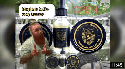 Kingsmen Premium Beard Products Review | Cbreezy Bearded Video Review