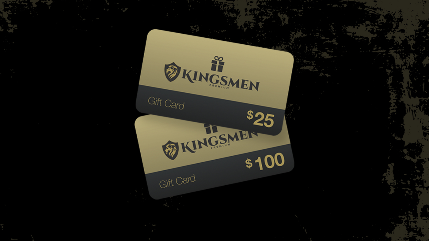 Kingsmen Premium Gift Cards