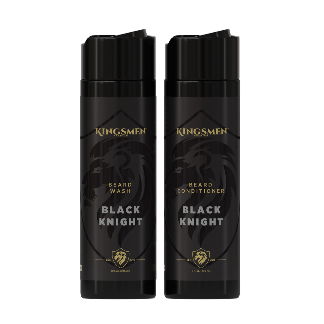 Black Knight Beard Shampoo and Conditioner Kit