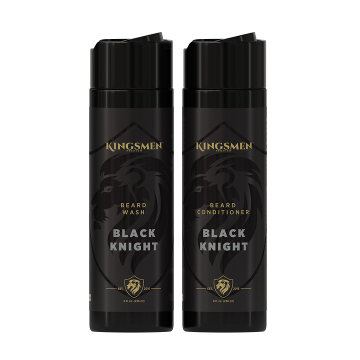 Black Knight Beard Shampoo and Conditioner Kit