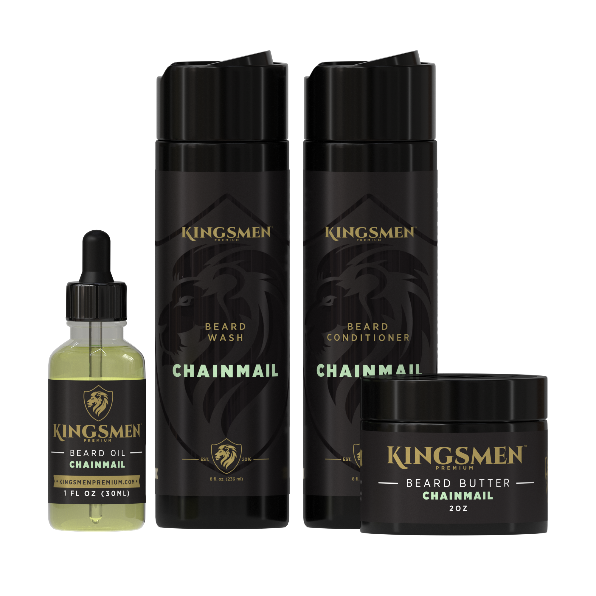 Chainmail Beard Butter Routine Kit