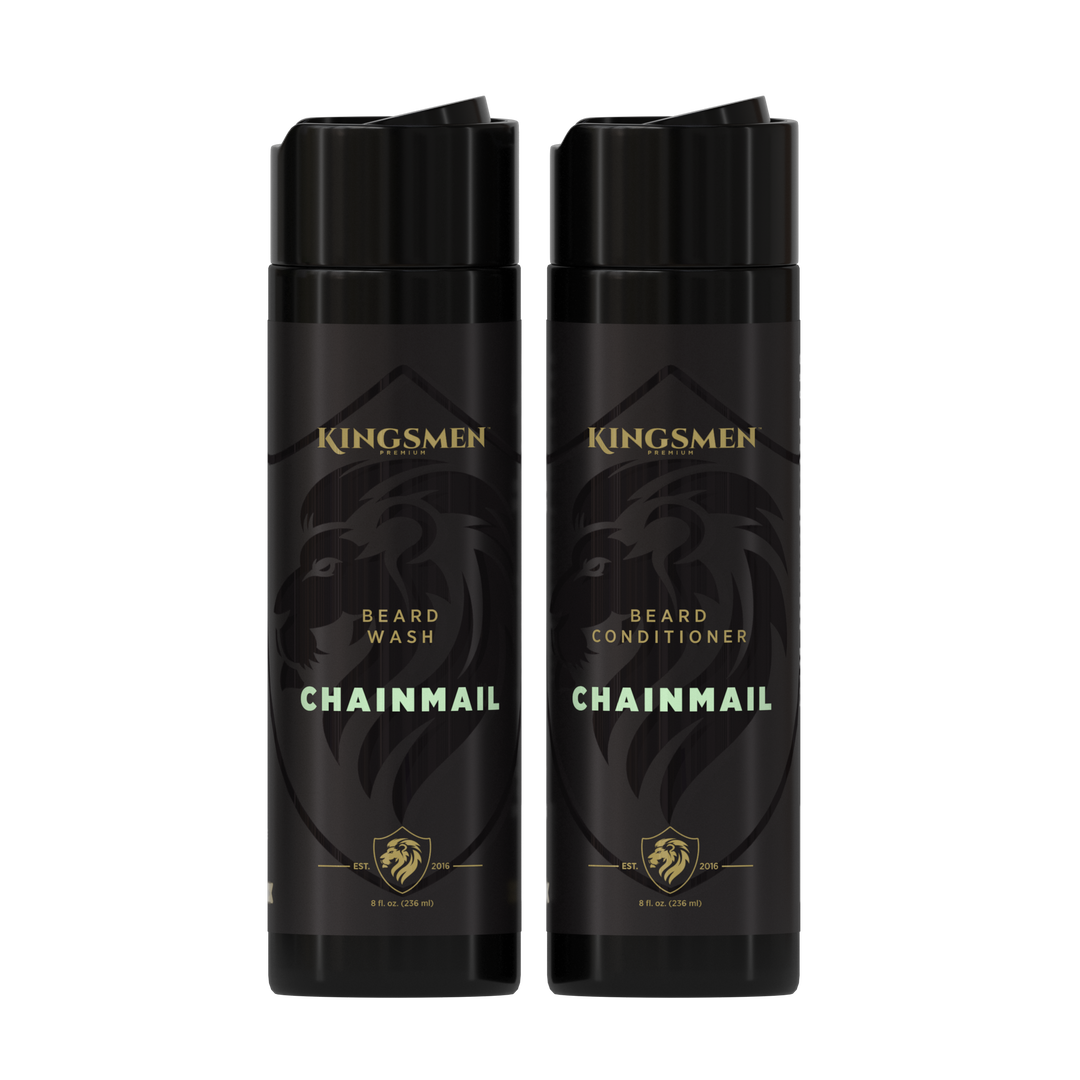 Chainmail Beard Shampoo and Conditioner Kit