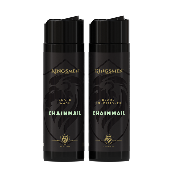 Chainmail Beard Shampoo and Conditioner Kit