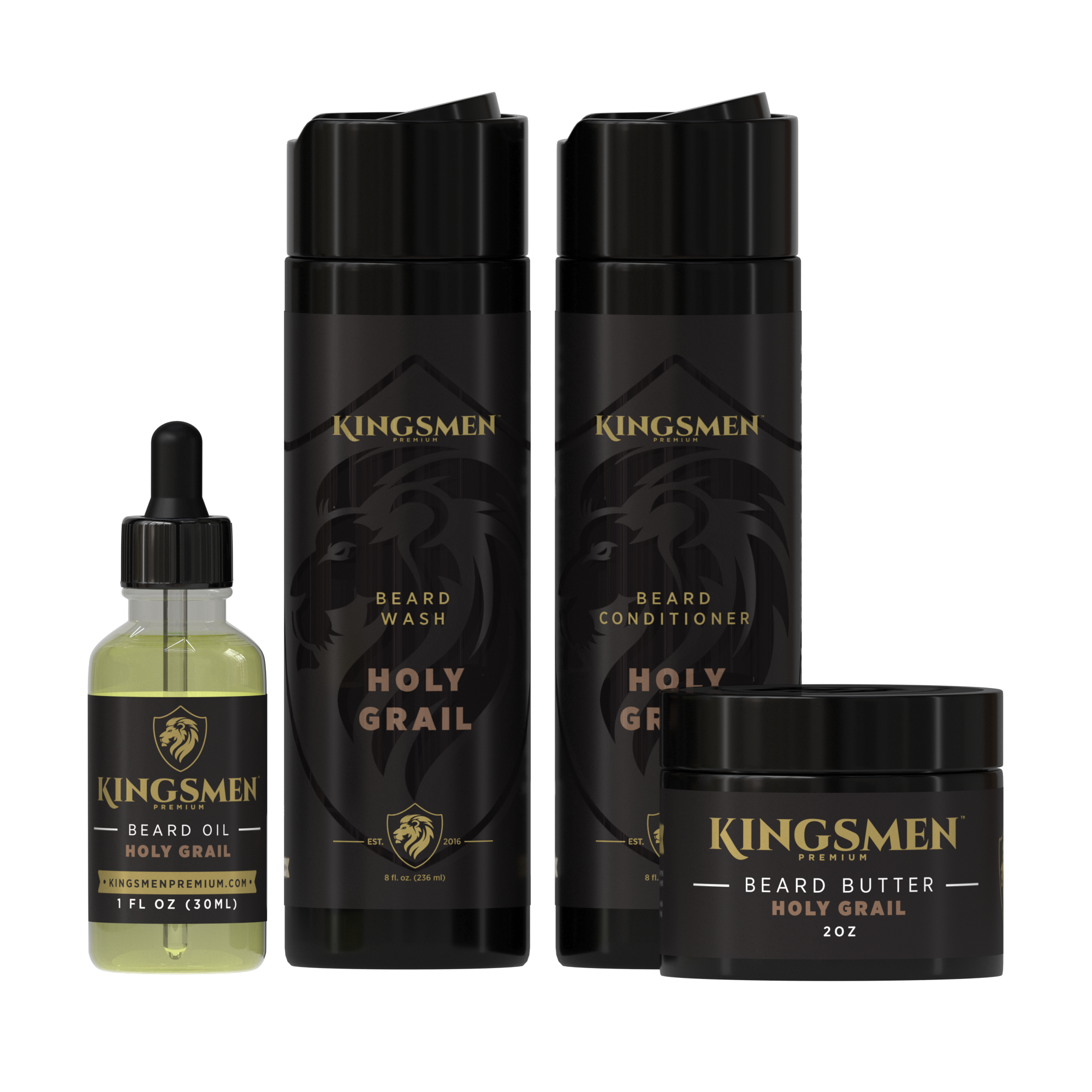 Holy Grail Beard Butter Routine Kit