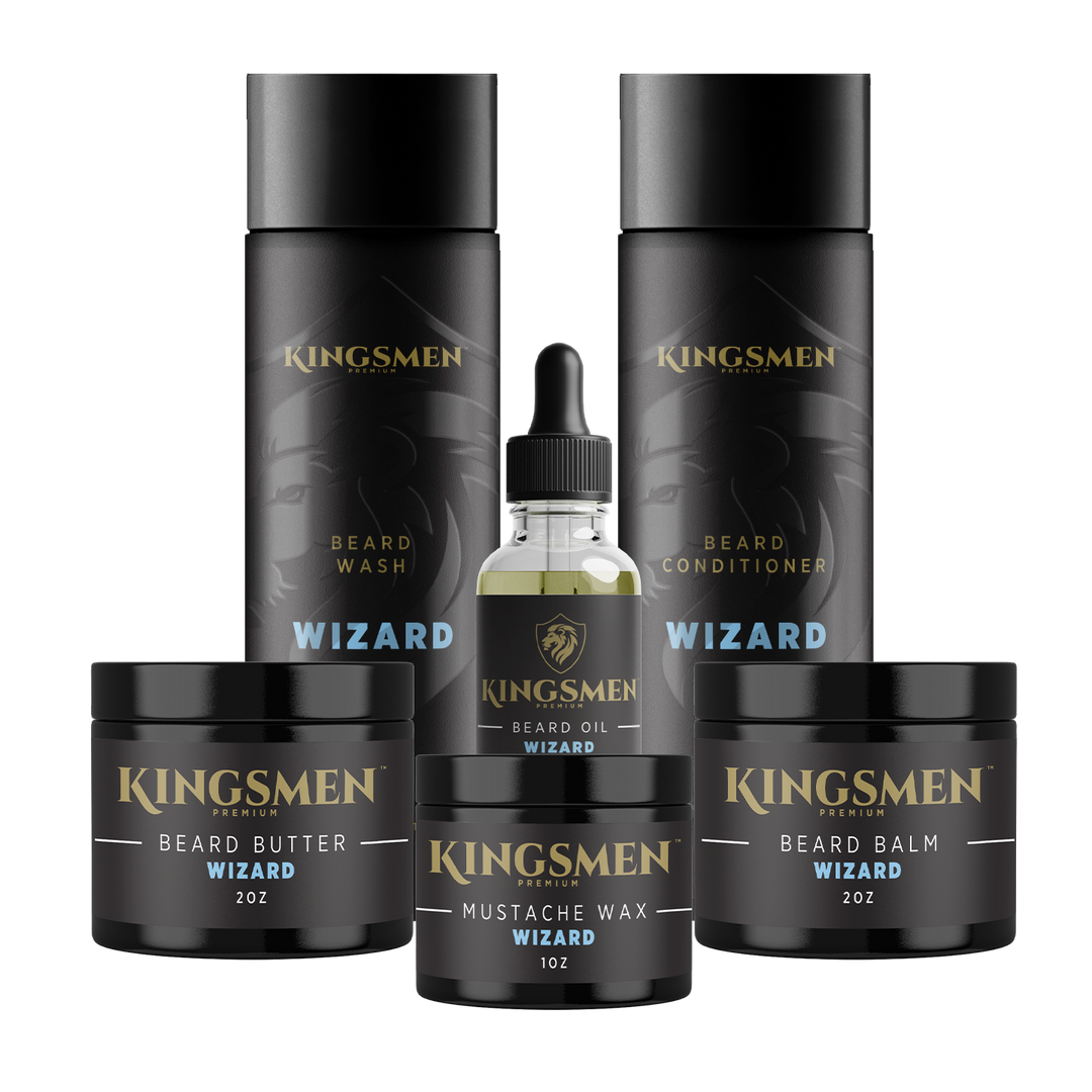 Beard Expert Routine Kit - Kingsmen Premium