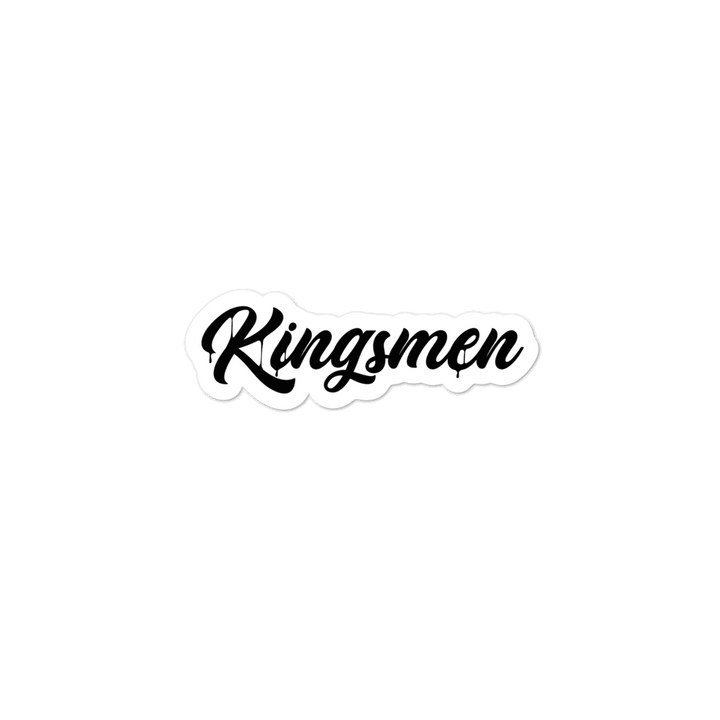 Kingsmen Drip - Bubble-free stickers - Kingsmen Premium