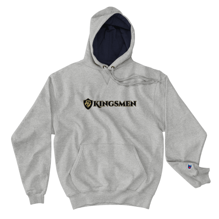 Kingsmen Shield - Double Sided Print Champion Hoodie - Kingsmen Premium