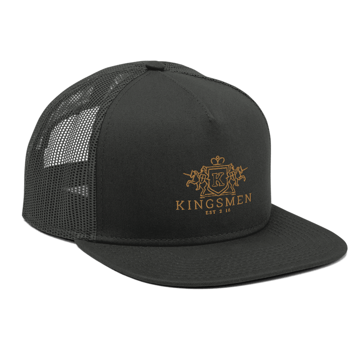 Kingsmen Heraldry Crest - Mesh Back Snapback - Kingsmen Premium