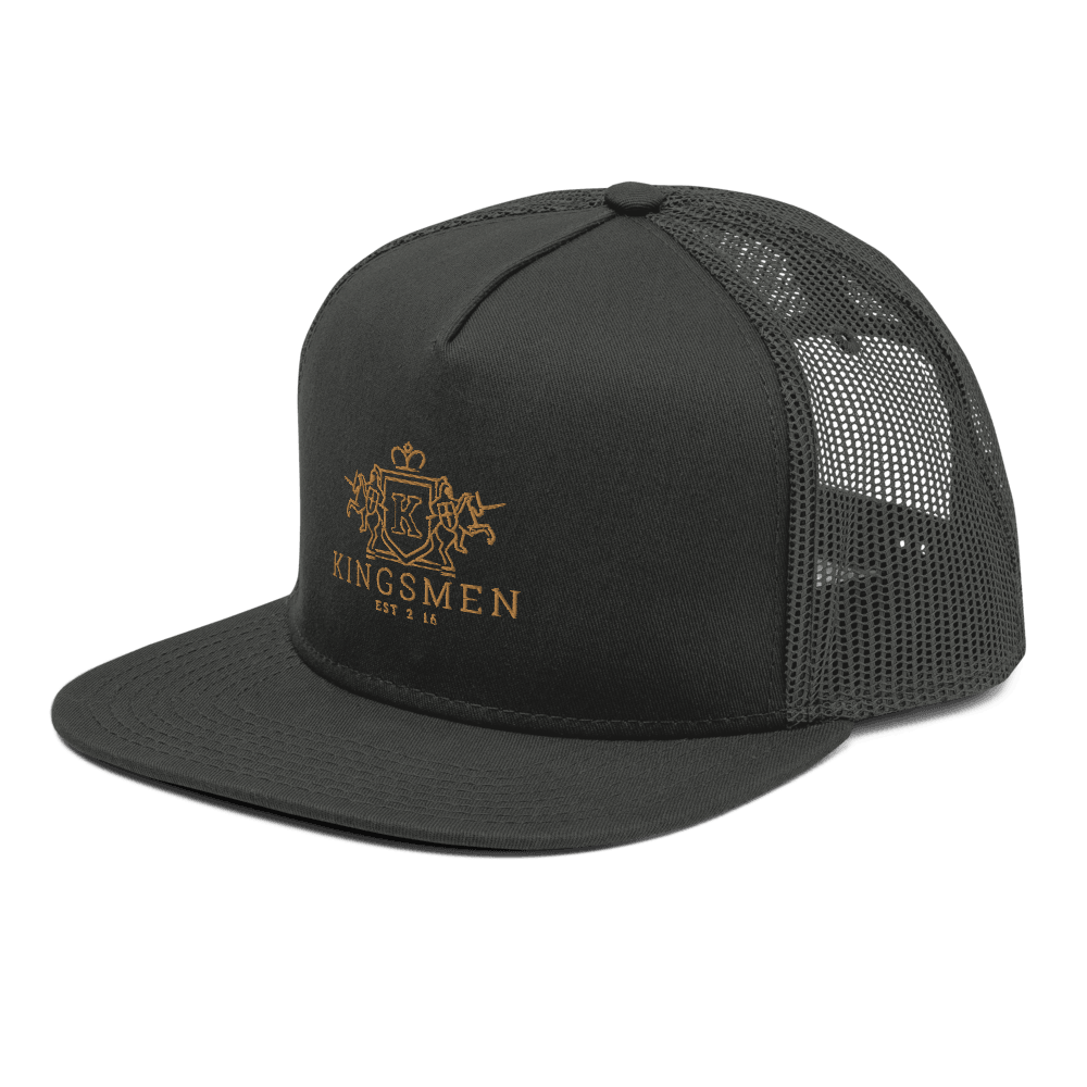 Kingsmen Heraldry Crest - Mesh Back Snapback - Kingsmen Premium