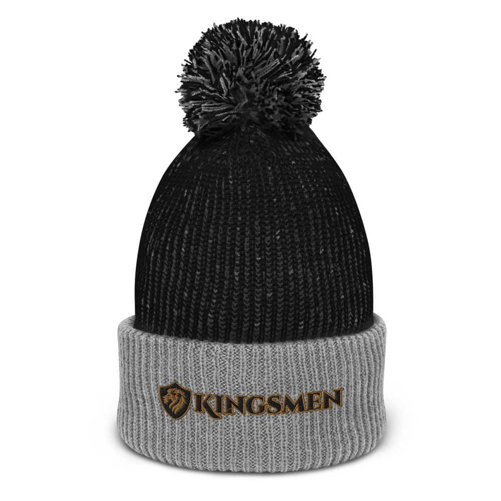 Kingsmen Shield Logo - Pom-Pom Beanie - Kingsmen Premium