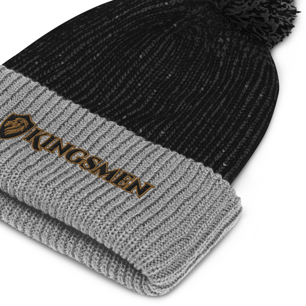 Kingsmen Shield Logo - Pom-Pom Beanie - Kingsmen Premium