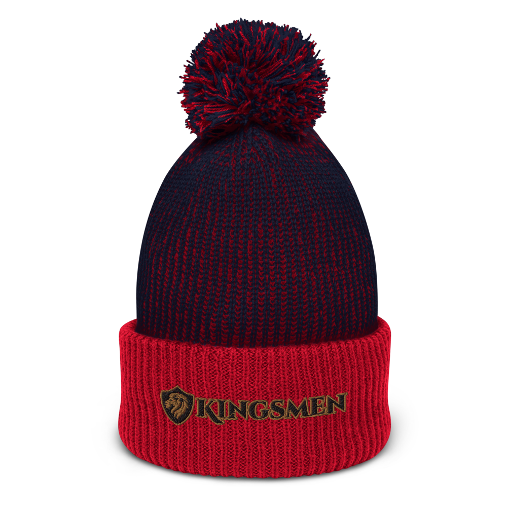 Kingsmen Shield Logo - Pom-Pom Beanie - Kingsmen Premium