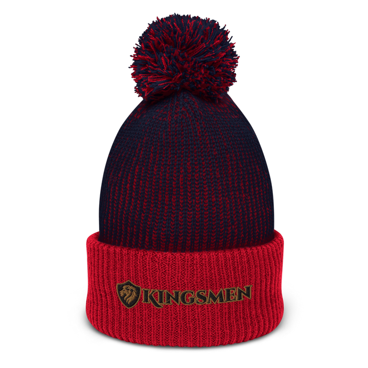 Kingsmen Shield Logo - Pom-Pom Beanie - Kingsmen Premium