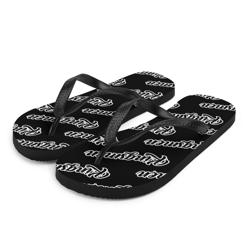 Kingsmen Drip Logo - Flip-Flops - Kingsmen Premium