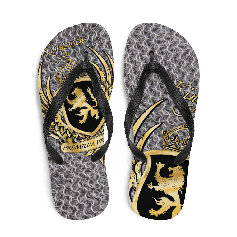 Kingsmen - "Chainmail" - Flip-Flops