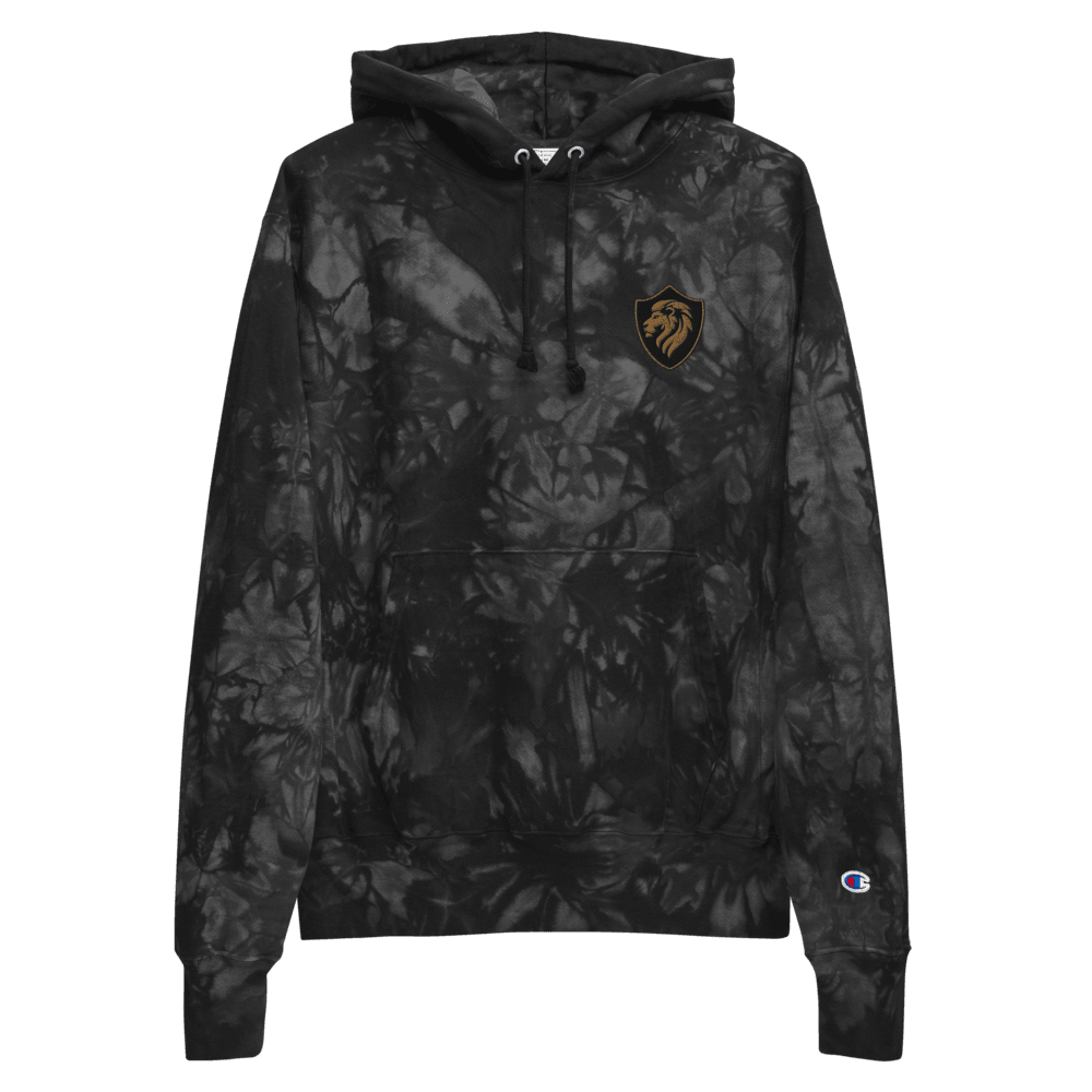 Kingsmen Shield - Champion tie-dye hoodie - Kingsmen Premium