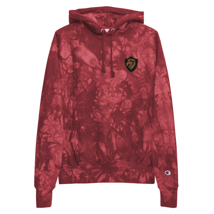 Kingsmen Shield - Champion tie-dye hoodie - Kingsmen Premium