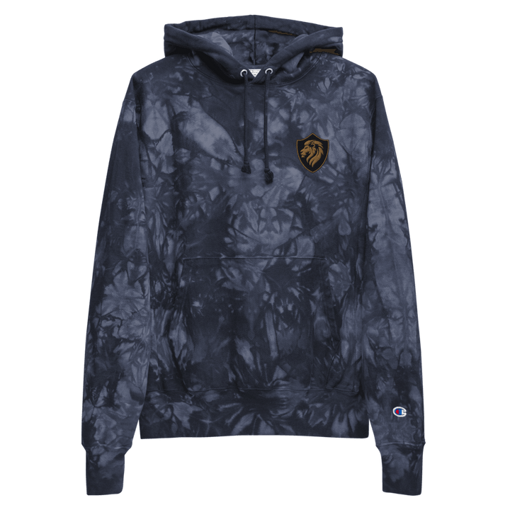 Kingsmen Shield - Champion tie-dye hoodie - Kingsmen Premium