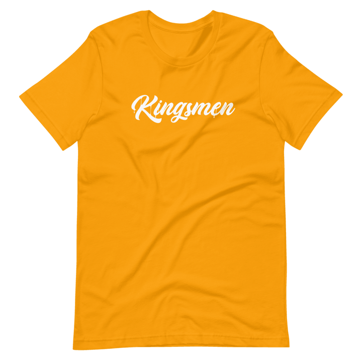 Kingsmen Drip White Logo - Short-Sleeve Unisex T-Shirt - Kingsmen Premium