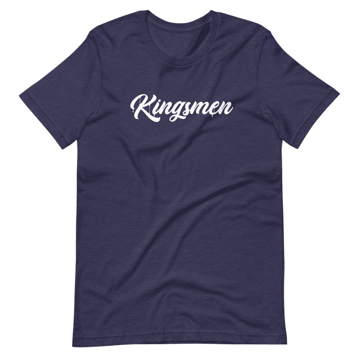 Kingsmen Drip White Logo - Short-Sleeve Unisex T-Shirt - Kingsmen Premium